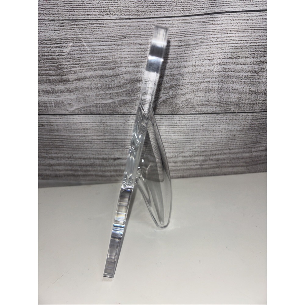 8" Clear Acrylic‎ Frame Flower Base 8x6 Decorative Picture Frame Base Aesthetic - Picture 3 of 5